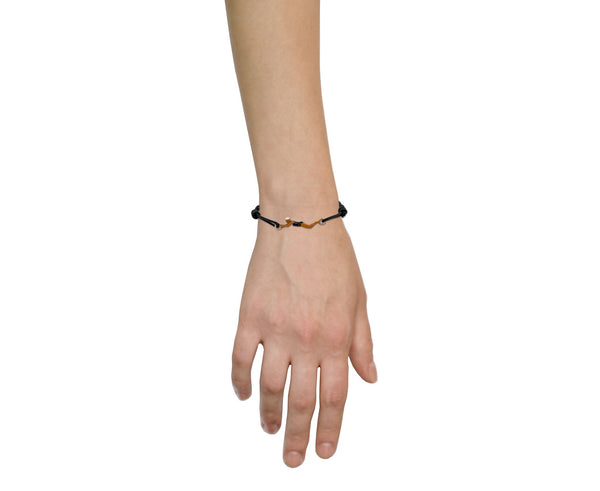 Aliita Nadadora Completo Black Cord Bracelet