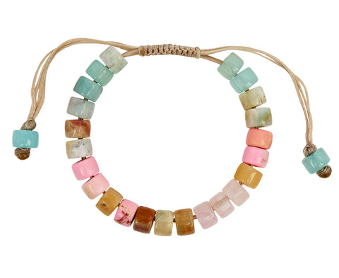 Lena Skadegard Multi Gem Beaded Bracelet