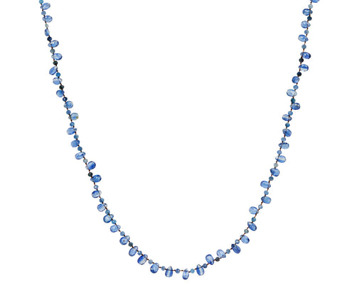 Lena Skadegard Kyanite Petal Necklace