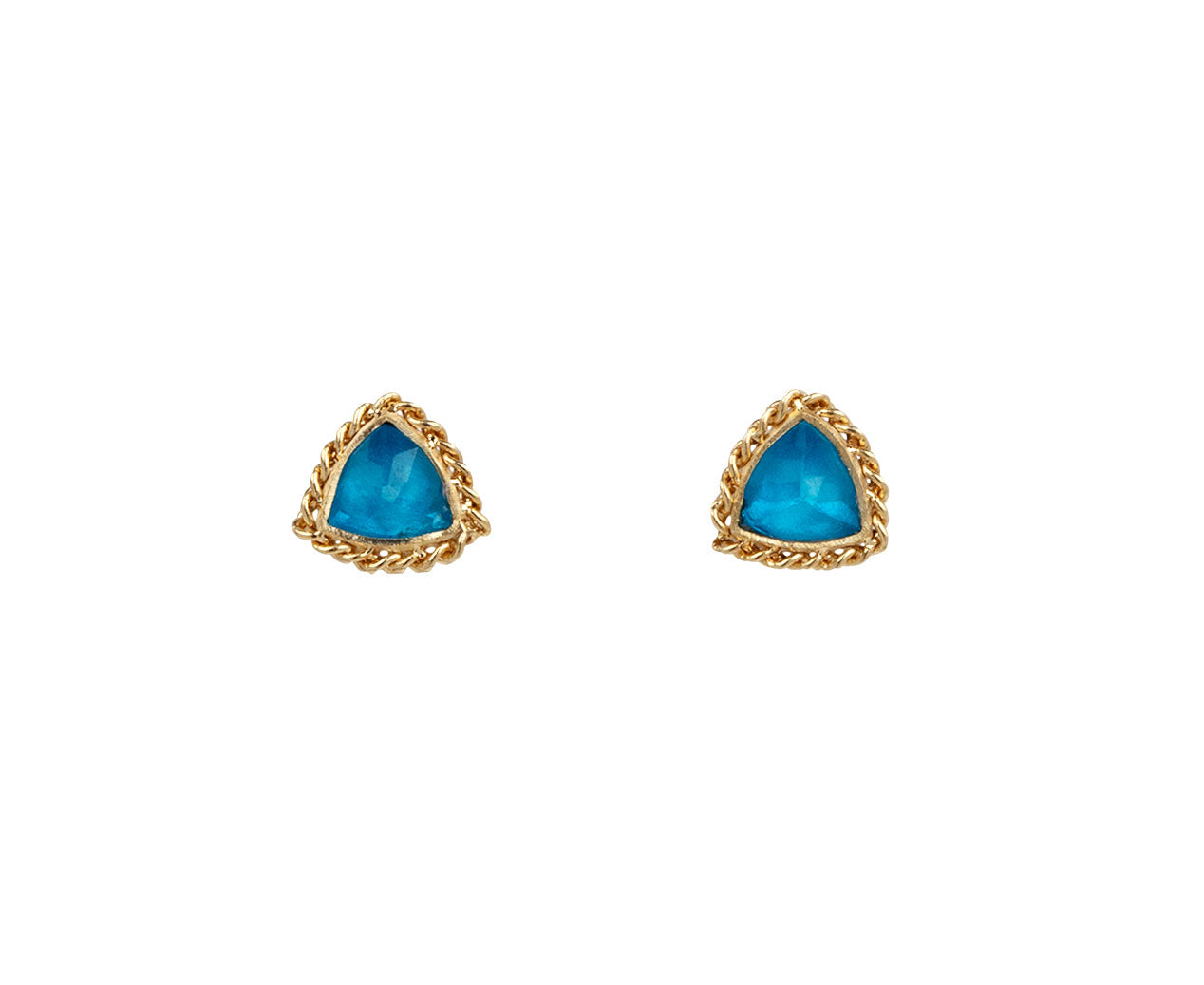 Apatite store stud earrings