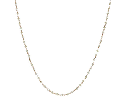 White Diamond Precious Leah Necklace