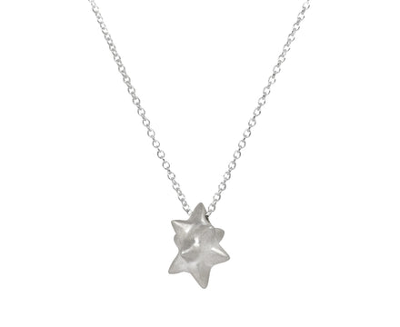 Branch Spiky Star Pendant Necklace