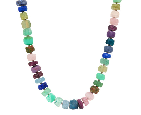 Candy Gem Honed Bead Necklace