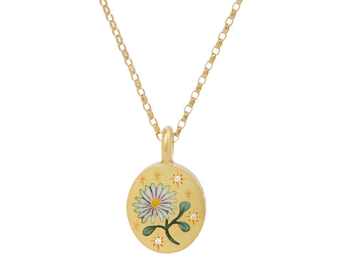 The Wild Daisy Pendant Necklace