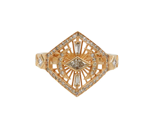 Celine Daoust Diamond Moon Ring