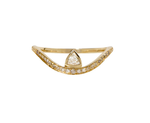 Celine Daoust Diamond Wave Ring