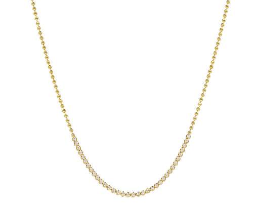 Zoë Chicco Diamond Tennis Station Necklace