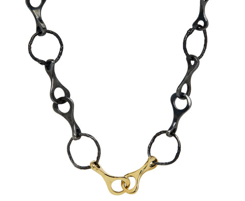 Mixed Metal Isabella Chain Necklace