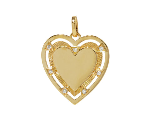 Large True Love Heart Medallion ONLY