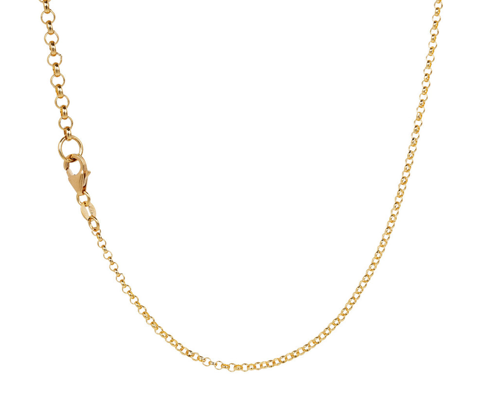 Morgan & Me Stainless steel ball chain necklace w/heart M1 – Resplendent  Boutique