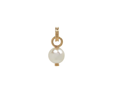 Hirotaka Mini Beluga Pearl SINGLE Stud Earring