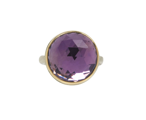 Jamie Joseph Rose Cut Amethyst Ring