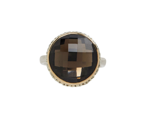  Jamie Joseph Checkerboard Smoky Quartz Ring