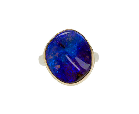 Jamie Joseph Boulder Opal Ring