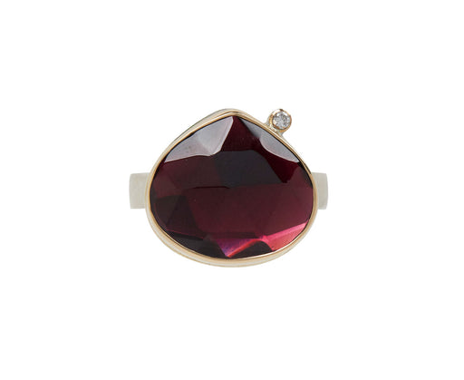 Jamie Joseph Rhodolite Garnet and Diamond Ring