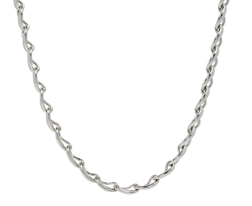 silver cappa necklace