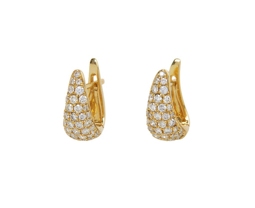 Diamond Baby Claw Earrings