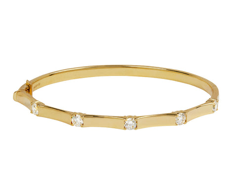 Diamond Honey Station Cuff Bracelet