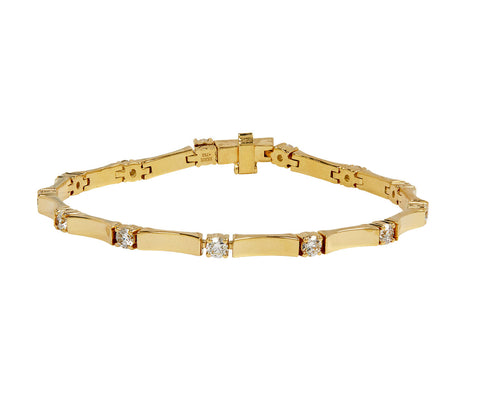 Diamond Honey Linked Bracelet