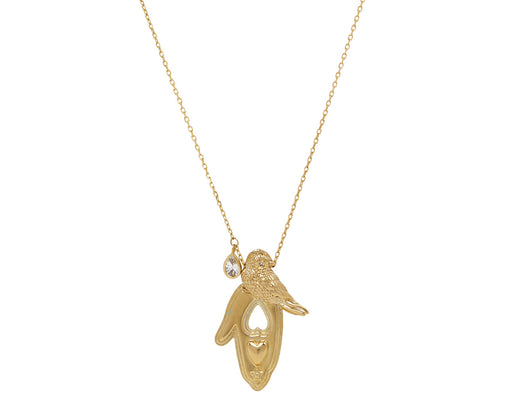 Pascale Monvoisin Palerme Bird Pendant Necklace