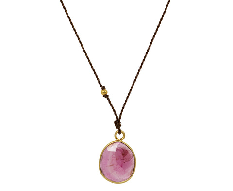 Margaret Solow Tourmaline Pendant Necklace