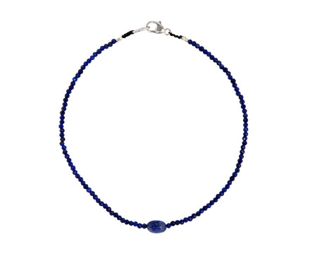 Margaret Solow Lapis and Sapphire Beaded Bracelet