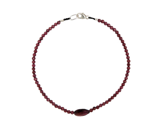 Margaret Solow Garnet and Tourmaline Beaded Bracelet