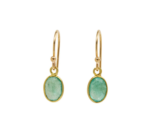 Margaret Solow Emerald Drop Earrings