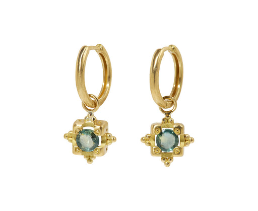 Green Sapphire Estella Earrings