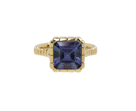 Tanzanite Heirloom Bezel Ring