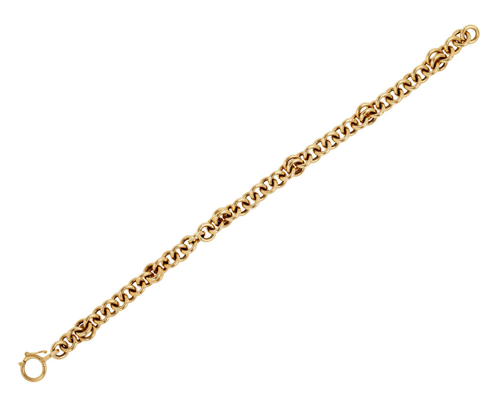 Gold Rainbow Link Chain Bracelet – Tea & Tequila