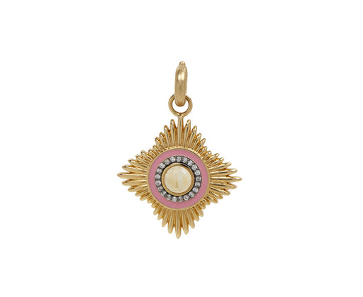 Diamond and Citrine Mini Vivienne Medallion ONLY