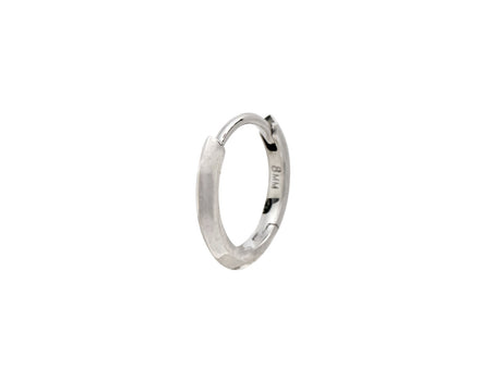 Maria Tash 5/16 White Gold Vertex SINGLE Hoop Earring