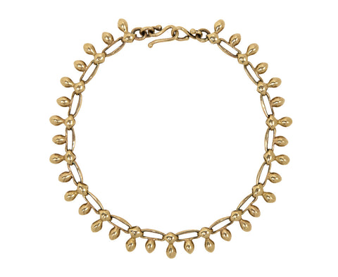 Gold Victorian Link Bracelet