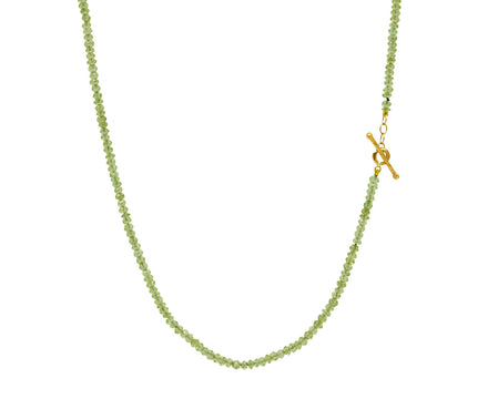 Peridot Beaded Necklace