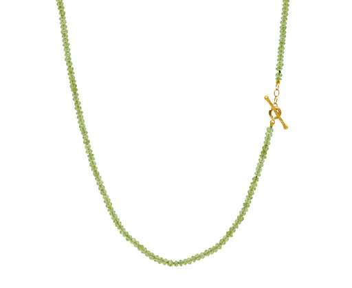 Peridot Beaded Necklace