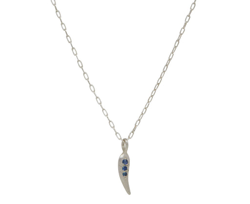 dan-yell Lil Chili Light Blue Sapphire Necklace