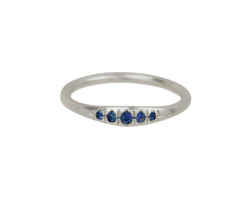 dan-yell Erin Light Blue Sapphire Ring