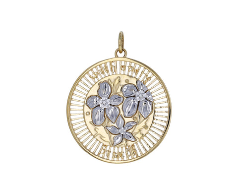 Foundrae Large Resilience Medallion Charm