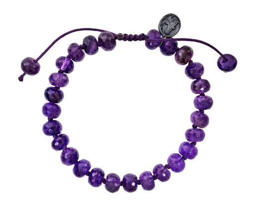 Amethyst Beaded Bracelet - TWISTonline 