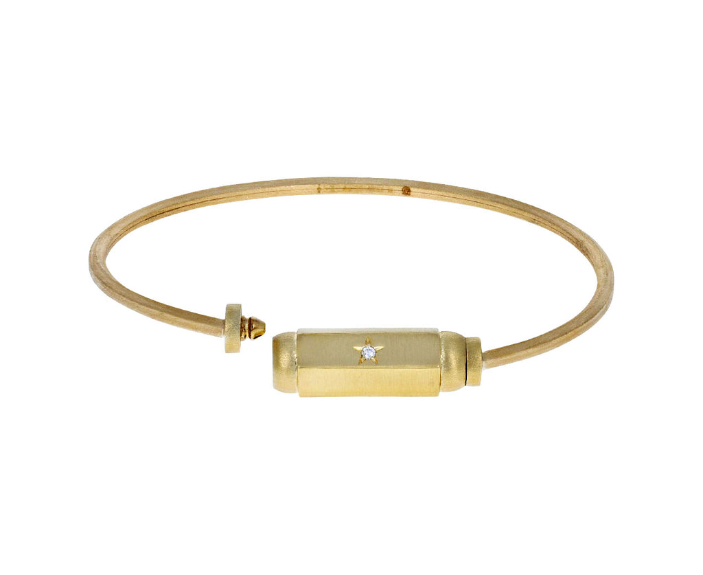 Gold Locket Bracelet 