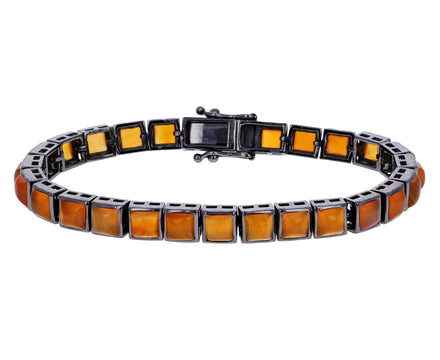 Carnelian Tennis Bracelet